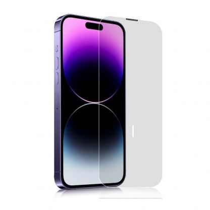 Mobile Origin Screen Guard Tempered Glass 2 Pack - 2 броя калени стъклени защитни покрития за дисплея на iPhone 14 Pro Max (прозрачен) 7