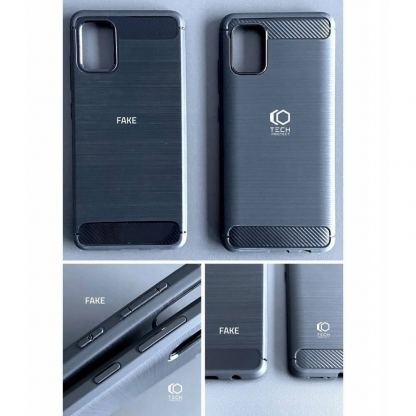 Tech-Protect Carbon Flexible TPU Case  - тънък силиконов (TPU) калъф за Xiaomi 13T, Xiaomi 13T Pro (черен) 6
