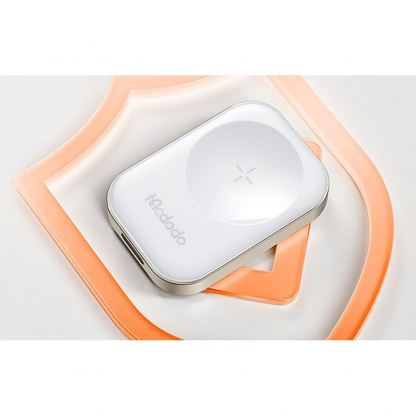 McDodo Magnetic Wireless Charger for Apple Watch (CH-2060) - магнитен адаптер за безжично зареждане на Apple Watch (бял) 5