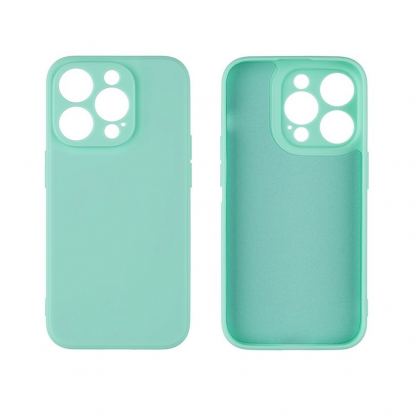 OBALME Basic Matte TPU Case - силиконов (TPU) калъф за iPhone 15 Pro (светлосин)  2