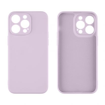 OBALME Basic Matte TPU Case - силиконов (TPU) калъф за iPhone 15 Pro Max (лилав)  2