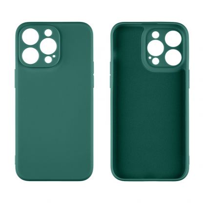 OBALME Basic Matte TPU Case - силиконов (TPU) калъф за iPhone 15 Pro Max (зелен)  2