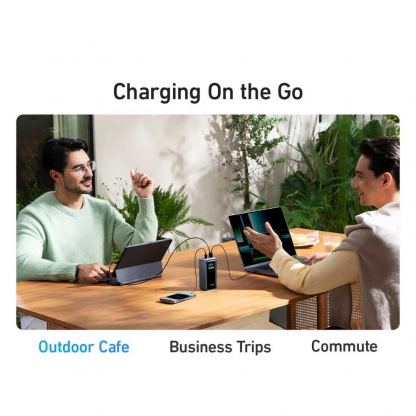 Anker Prime Power Bank (PowerCore 20K) 20 000mAh, 200W - преносима външна батерия с 1xUSB-C и 2xUSB-A изходи и технология за бързо зареждане (черен) 9