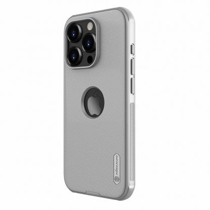 Nillkin Super Frosted Shield Pro Case - хибриден удароустойчив кейс за iPhone 15 Pro (сив) 2