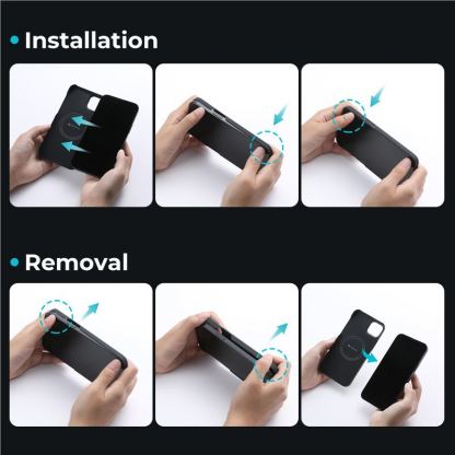 Pitaka MagEZ 3 600D Fusion Weaving Aramid Fiber MagSafe Case - кевларен кейс с MagSafe за iPhone 14 Plus (черен-зелен)  8