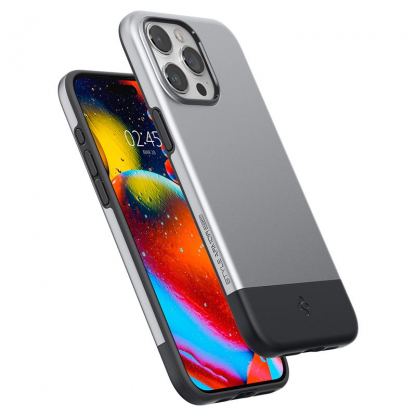 Spigen Style Armor MagSafe Case - хибриден кейс с най-висока степен на защита с MagSafe за iPhone 15 Pro (сребрист) 10