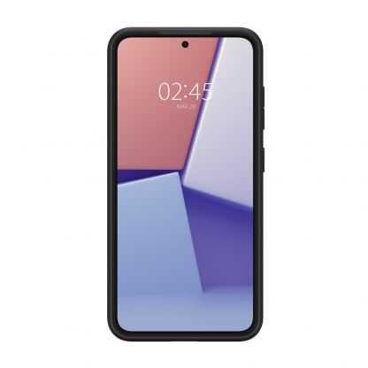 Spigen Optik Armor Case - тънък качествен силиконов (TPU) калъф с капак за камерата за Samsung Galaxy S24 (черен) 4