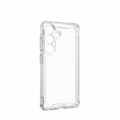 Urban Armor Gear Plyo Case - удароустойчив хибриден кейс за Samsung Galaxy S24 (прозрачен) 3