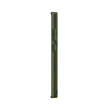 Urban Armor Gear Plyo Pro Case - удароустойчив хибриден кейс с MagSafe за Samsung Galaxy S24 Ultra (прозрачен-зелен) 4