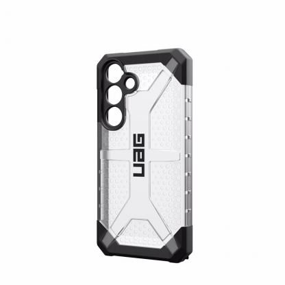 Urban Armor Gear Plasma Case - удароустойчив хибриден кейс за Samsung Galaxy S24 (прозрачен) 2