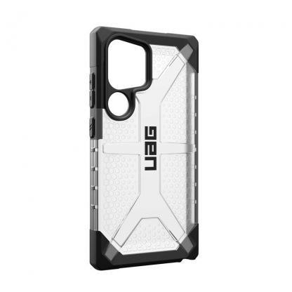 Urban Armor Gear Plasma Case - удароустойчив хибриден кейс за Samsung Galaxy S24 Ultra (прозрачен) 3
