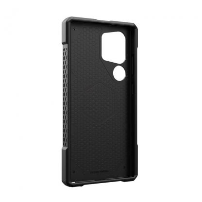 Urban Armor Gear Monarch Pro Case - удароустойчив хибриден кейс за Samsung Galaxy S24 Ultra (черен-червен) 4