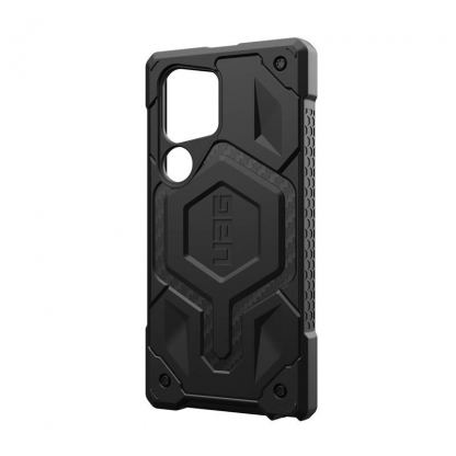 Urban Armor Gear Monarch Case - удароустойчив хибриден кейс за Samsung Galaxy S24 Ultra (черен-карбон) 2