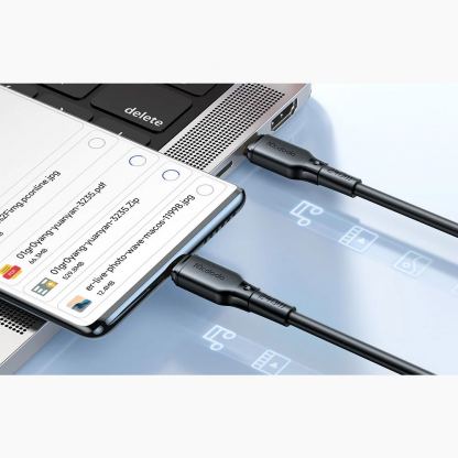 Mcdodo USB-C to USB-C Cable 240W (CA-3311) - кабел с бързо зареждане за устройства с USB-C порт (200 см) (черен)  3
