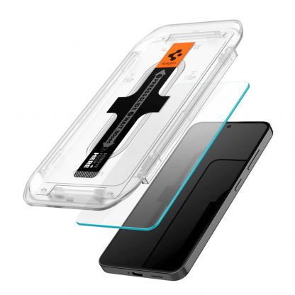Spigen Glas.tR EZ Fit Tempered Glass 2 Pack - 2 броя стъклени защитни покрития за дисплея на Samsung Galaxy S24 (прозрачен) 2
