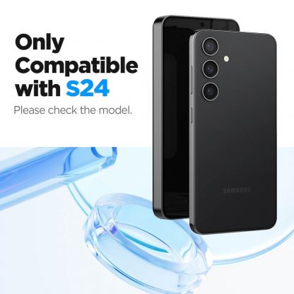Spigen Glas.tR EZ Fit Tempered Glass 2 Pack - 2 броя стъклени защитни покрития за дисплея на Samsung Galaxy S24 (прозрачен) 9