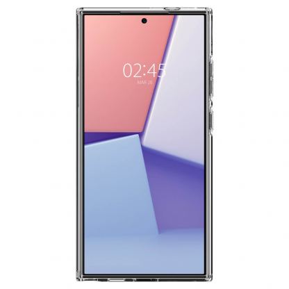Spigen Liquid Crystal Case - тънък силиконов (TPU) калъф за Samsung Galaxy S24 Ultra (прозрачен)  4