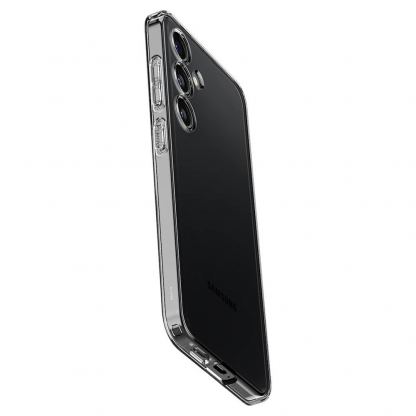 Spigen Liquid Crystal Case - тънък силиконов (TPU) калъф за Samsung Galaxy S24 (прозрачен)  7