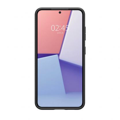 Spigen Liquid Air Case - силиконов (TPU) калъф с висока степен на защита за Samsung Galaxy S24 (черен) 4