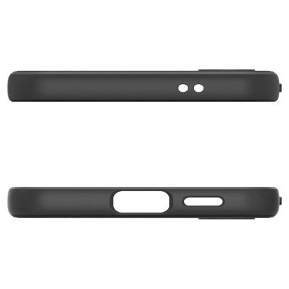 Spigen Liquid Air Case - силиконов (TPU) калъф с висока степен на защита за Samsung Galaxy S24 (черен) 6