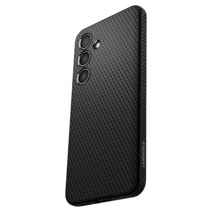Spigen Liquid Air Case - силиконов (TPU) калъф с висока степен на защита за Samsung Galaxy S24 (черен) 8