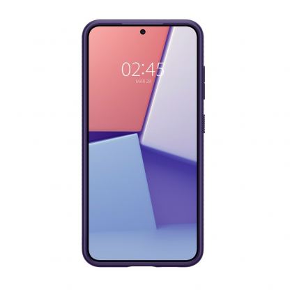 Spigen Liquid Air Case - силиконов (TPU) калъф с висока степен на защита за Samsung Galaxy S24 (лилав) 4