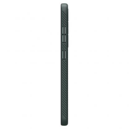 Spigen Liquid Air Case - силиконов (TPU) калъф с висока степен на защита за Samsung Galaxy S24 Plus (зелен) 5