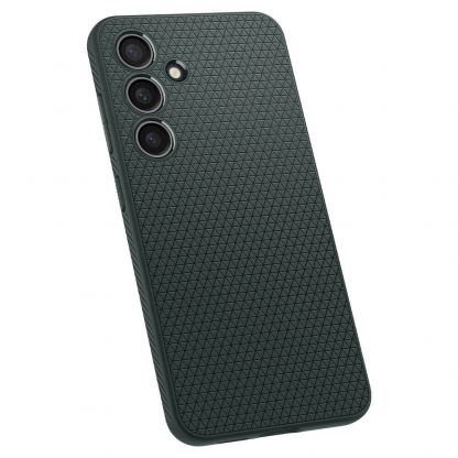 Spigen Liquid Air Case - силиконов (TPU) калъф с висока степен на защита за Samsung Galaxy S24 (зелен) 9