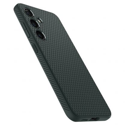 Spigen Liquid Air Case - силиконов (TPU) калъф с висока степен на защита за Samsung Galaxy S24 (зелен) 11