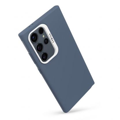 Spigen Cyrill Ultra Color Case - силиконов (TPU) калъф с висока степен на защита за Samsung Galaxy S24 Ultra (тъмносин) 5