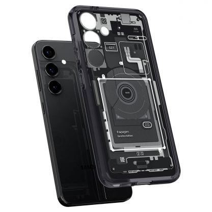 Spigen Ultra Hybrid Zero One Case - хибриден кейс с висока степен на защита за Samsung Galaxy S24 (черен)  8