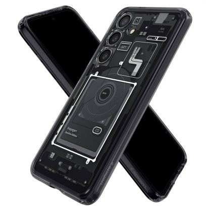 Spigen Ultra Hybrid Zero One Case - хибриден кейс с висока степен на защита за Samsung Galaxy S24 (черен)  9