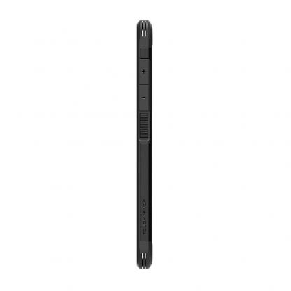 Spigen Tough Armor Case - хибриден кейс с най-висока степен на защита за Samsung Galaxy S24 (черен) 4