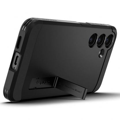 Spigen Tough Armor Case - хибриден кейс с най-висока степен на защита за Samsung Galaxy S24 (черен) 8