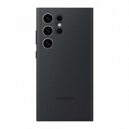 Samsung S-View Wallet Cover EF-ZS928CBEGWW - оригинален калъф, през който виждате информация от дисплея за Samsung Galaxy S24 Ultra (черен) 2