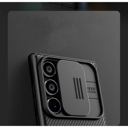 Nillkin CamShield Pro Hard Case - хибриден удароустойчив кейс за Samsung Galaxy S24 Ultra (черен) 2