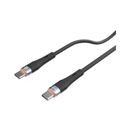 Nillkin Flowspeed Silicon USB-C to USB-C Cable 60W - кабел с бързо зареждане за устройства с USB-C порт (100 см) (черен) 2
