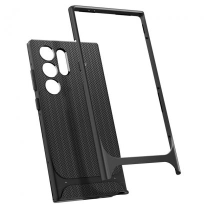 Spigen Neo Hybrid Case - хибриден кейс с висока степен на защита за Samsung Galaxy S24 Ultra (черен) 8