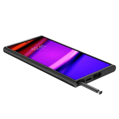 Spigen Neo Hybrid Case - хибриден кейс с висока степен на защита за Samsung Galaxy S24 Ultra (черен) 10