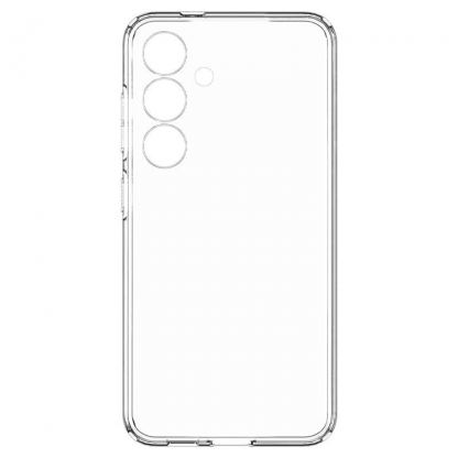 Spigen Liquid Crystal Case - тънък силиконов (TPU) калъф за Samsung Galaxy S24 Plus (прозрачен)  3