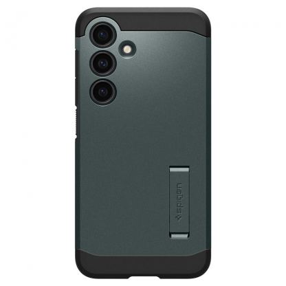 Spigen Tough Armor Case - хибриден кейс с най-висока степен на защита за Samsung Galaxy S24 Plus (зелен) 2