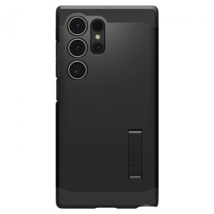 Spigen Tough Armor MagSafe Case - хибриден кейс с най-висока степен на защита с MagSafe за Samsung Galaxy S24 Ultra (черен) 3
