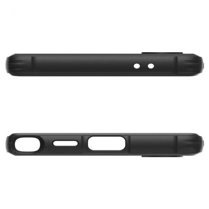 Spigen Rugged Armor Case - тънък качествен силиконов (TPU) калъф за Samsung Galaxy S24 Ultra (черен) 6