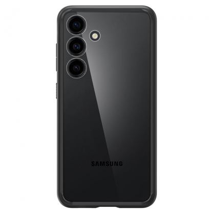 Spigen Ultra Hybrid Case - хибриден кейс с висока степен на защита за Samsung Galaxy S24 (черен-прозрачен) 2