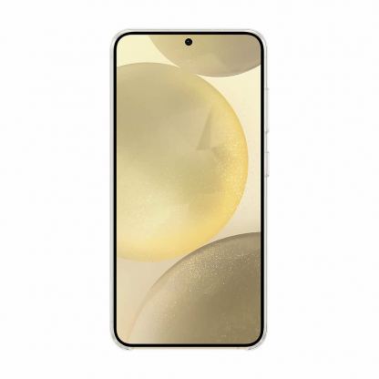 Samsung Clear Gadget Cover EF-XS921CTEGWW - оригинален поликарбонатов кейс с поставка за Samsung Galaxy S24 (прозрачен) 2