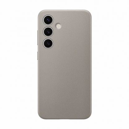 Samsung Vegan Leather Case EF-FPS921HCAAW - оригинален кожен кейс (веган кожа) за Samsung Galaxy S24 (бежов) 6