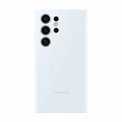 Samsung Silicone Case EF-PS928TWEGWW оригинален силиконов кейс за Samsung Galaxy S24 Ultra (бял)