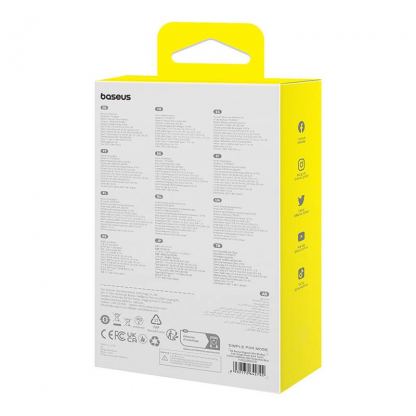 Baseus Magnetic Mini Wireless Charging Power Bank 10000 mAh 30W (P1002210B333) - преносима външна батерия с USB-C порт и безжично зареждане с MagSafe (син)  2