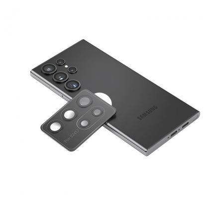 Blueo Camera Lens Protector - предпазни стъклени лещи за камерата на Samsung Galaxy S24 Ultra (черен)  7