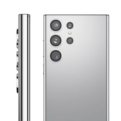 Blueo Camera Lens Protector - предпазни стъклени лещи за камерата на Samsung Gaalaxy S24 Ultra (сребрист)  6